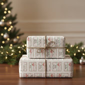 サンタからの北極の特別配達 ラッピングペーパー