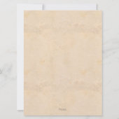 サンタからの手紙パーソナライズされた (裏面)