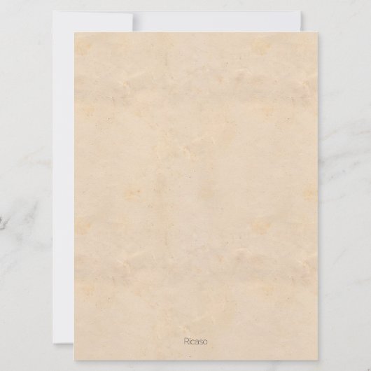 サンタからの手紙パーソナライズされた (裏面)