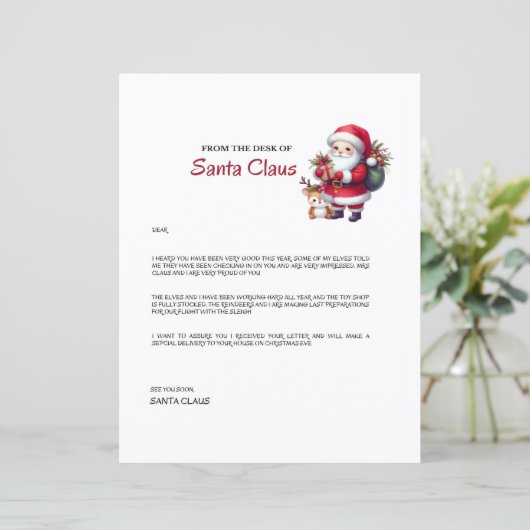 サンタからの手紙 (スタンド正面)