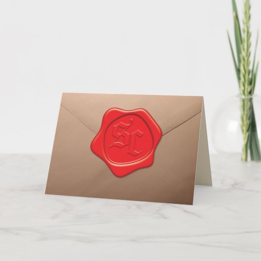 サンタからの手紙 カード (正面)