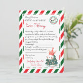 サンタからの手紙 ギフト遅延 招待状 (スタンド正面)