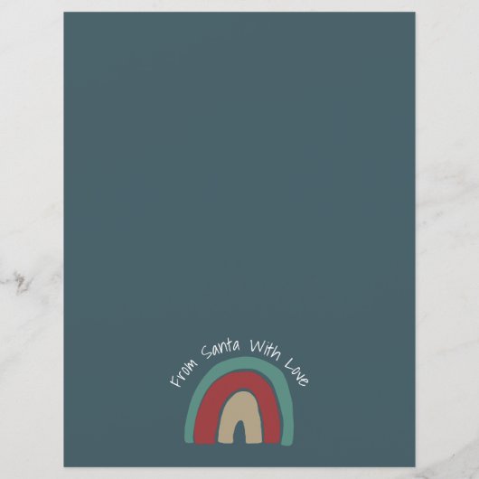 サンタからの手紙 スカンディ メリークリスマス (裏面)