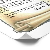 サンタからの手紙 ポスター (角)