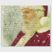 サンタからの手紙 ラッピングペーパー (フラット)