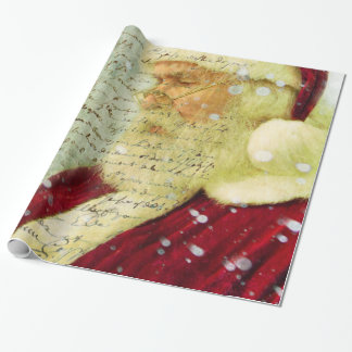 サンタからの手紙 ラッピングペーパー