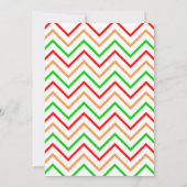 サンタからの手紙 招待状 (裏面)