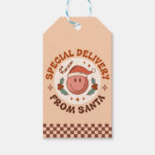 サンタからの特別配達 ギフトタグ (正面)