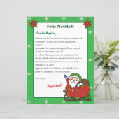 サンタからの緑子供への手紙スペインの (スタンド正面)