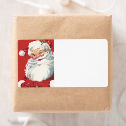 サンタからウィンク ラベル (インサイチュ)
