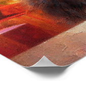 サンタからクッキーを手に入れるニューフのポスター ポスター (角)