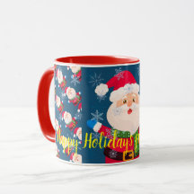 サンタからハッピーホリデー