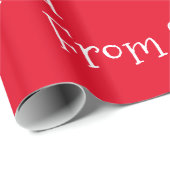 サンタから ラッピングペーパー (ロールコーナー)