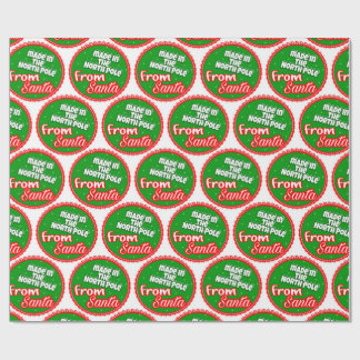 サンタから ラッピングペーパー
