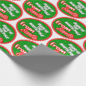 サンタから ラッピングペーパー (角)