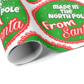 サンタから ラッピングペーパー (ロールコーナー)