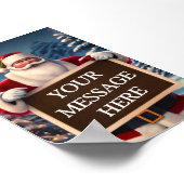 サンタから,愛と:あなたのテーラードフェスティバルメッサ ポスター (角)