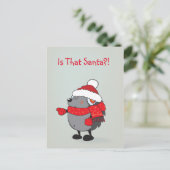 サンタか?! シーズンポストカード (スタンド正面)