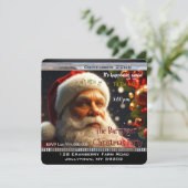 サンタがやってくる! 年末年始のクリスマスパーティー 招待状 (スタンド正面)