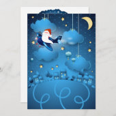 サンタがやってくる 招待状 (正面/裏面)