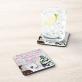 サンタがイエスに出会う コースター (右側)