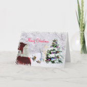 サンタがイエスに出会う シーズンカード (正面)