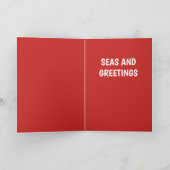 サンタがクリスマスに出航したい シーズンカード (内部)