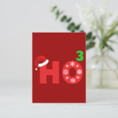 サンタがクリスマスに笑う シーズンポストカード (スタンド正面)