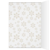 サンタがクリスマスカードをおもしろい本当にゾッと鳴らす (内側 (左))