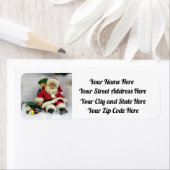 サンタがタンブル差出人住所ラベル ラベル (インサイチュ)