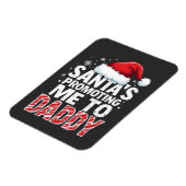 サンタがパパに昇格 マグネット (左側)