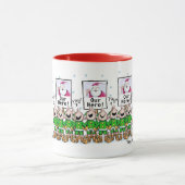 サンタがヒーローだ！ マグカップ (中央)