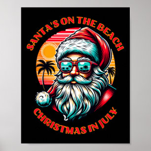 サンタがビーチにやってきた!クリスマス・イン・ジュライ ポスター
