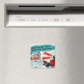 サンタがピレックス磁石を持ってくる マグネット (インサイチュ (食洗機))