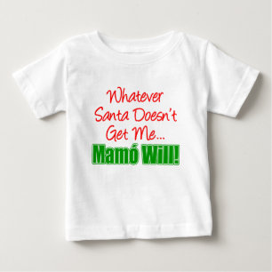 サンタがマモを捕まえない ベビーTシャツ