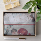 サンタが一輪車のトナカイの真後ろに！ 薄葉紙 (ギフト)