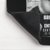 サンタが侵入して逮捕される面白いクリスマス画像 マウスパッド (コーナー)