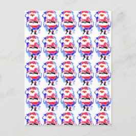 サンタが到着#121130 シーズンポストカード