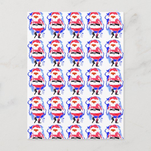 サンタが到着#121130 シーズンポストカード (正面)