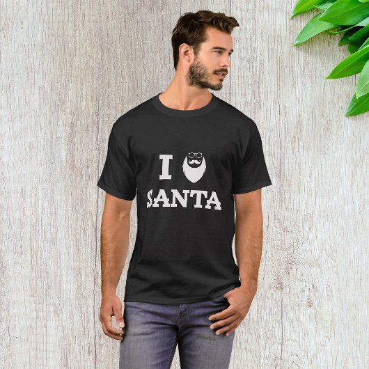 サンタが大好き Tシャツ
