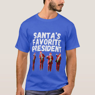 サンタが好きな大統領 2024 レトロ Tシャツ