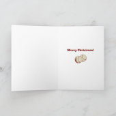 サンタが彼の袋のクリスマスカードを引き裂いた夜 シーズンカード (内部)