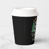 サンタが愛する理学療法チームのクリスマス 紙コップ (右)