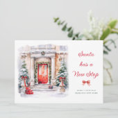 サンタが新しいストップ |休暇中の告知 シーズンカード (スタンド正面)