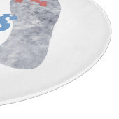 サンタが来た カッティングボード (角)