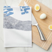 サンタが来た キッチンタオル (四つ折り)