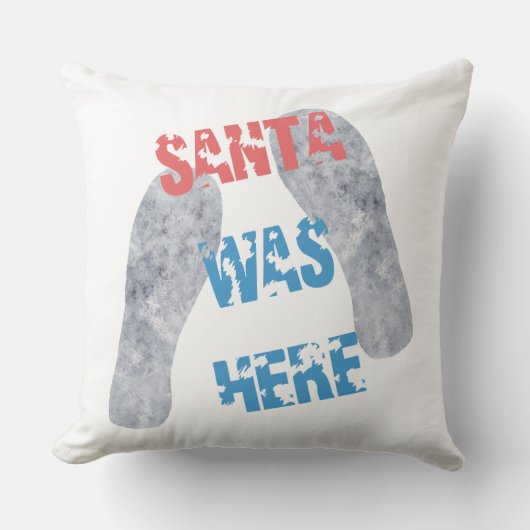 サンタが来た クッション (正面)