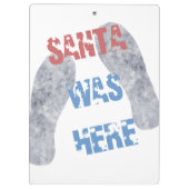 サンタが来た クリップボード (裏面)