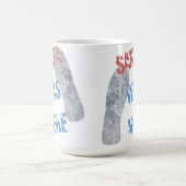 サンタが来た コーヒーマグカップ (中央)
