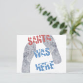 サンタが来た シーズンポストカード (スタンド正面)